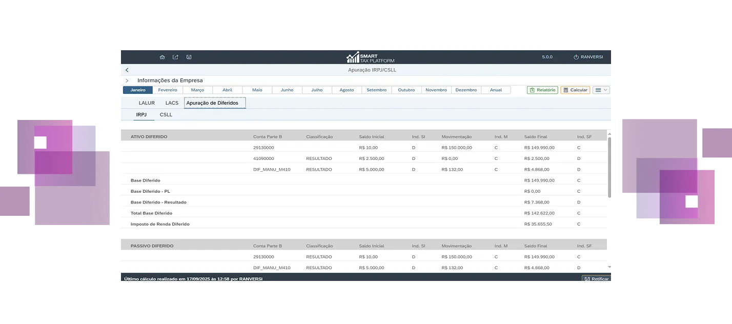 Crie livremente regras de validações, auditorias e confrontos de seus dados cadastrais, operações fiscais e tributárias.